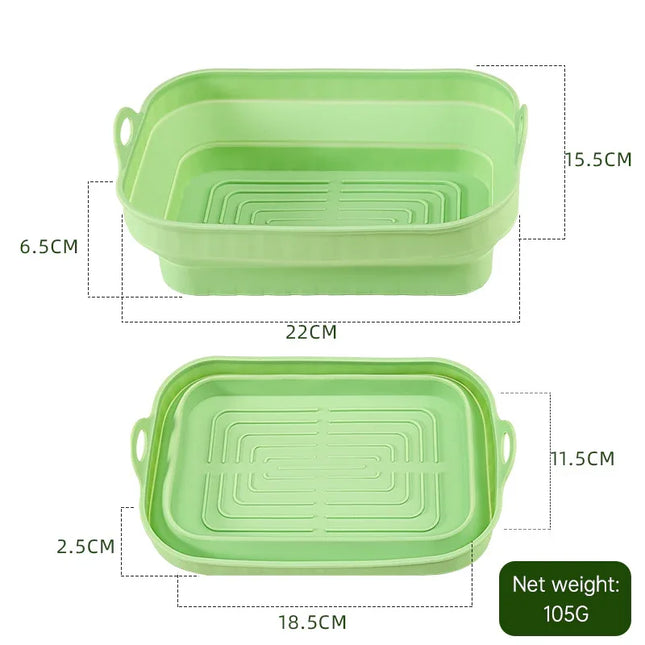 Bandeja de gel de sílice para freidora de aire, para hornear, de grado alimenticio - tugranalmacen.com