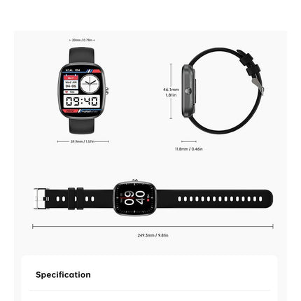 Smartwatch S5: resistente al agua, Bluetooth y salud