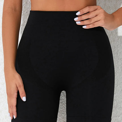 Shorts de entrenamiento cintura alta para mujer