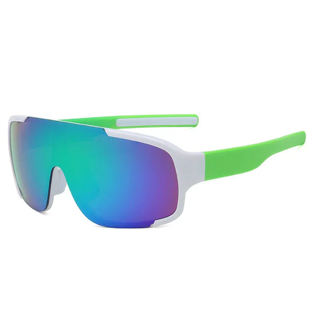 Gafas Deportivas Unisex con Lentes de Espejo — Estilo y Protección UV400
