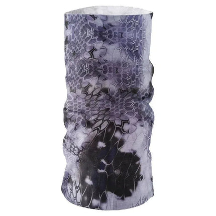 Bandana Multifuncional - Proteccion UV Deportiva Violeta-Negro