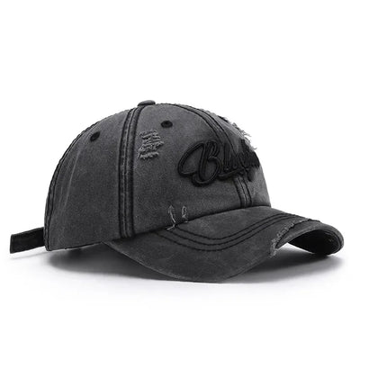 Gorra de béisbol de algodón con letras bordadas - tugranalmacen.com