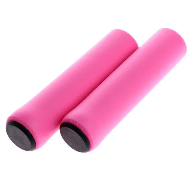 Silicone Handlebar Bicycle New Silicone Material Handlebar Mountain Bike Soft Sponge Handlebar Pair - tugranalmacen.com