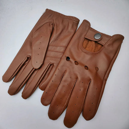Guantes de cuero antideslizantes para hombre - tugranalmacen.com