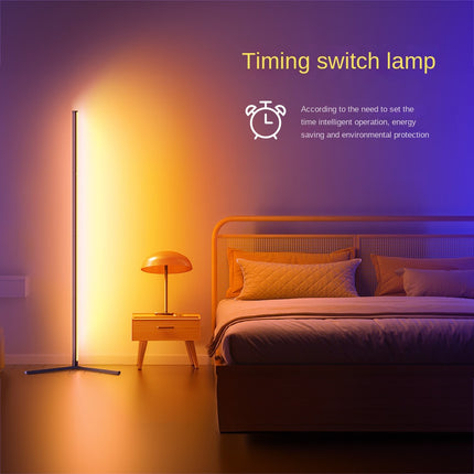 Lámpara de pie LED RGBIC con control por Bluetooth y voz