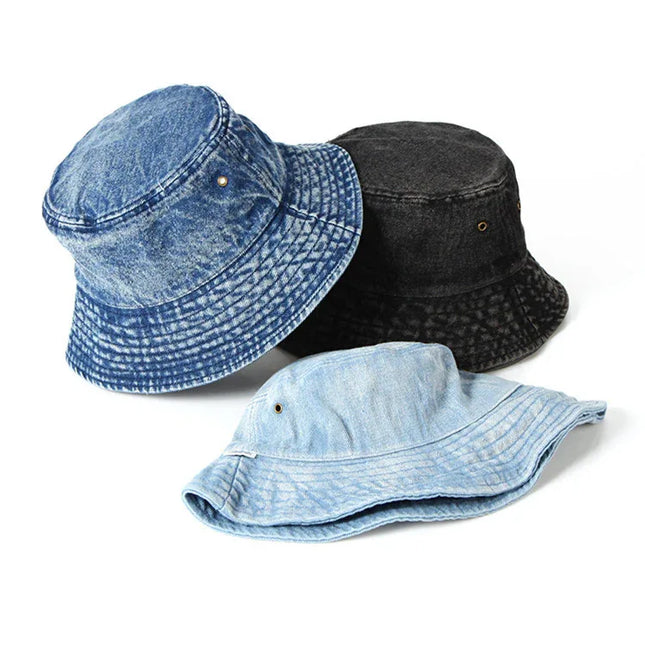 Sombrero de pescador Denim lavada - tugranalmacen.com
