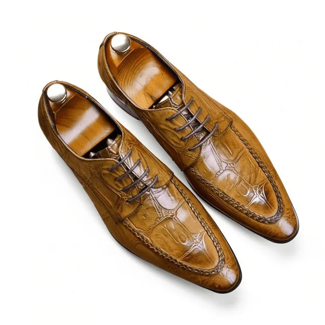 Zapatos Oxford de Cuero Premium para Hombre - tugranalmacen.com
