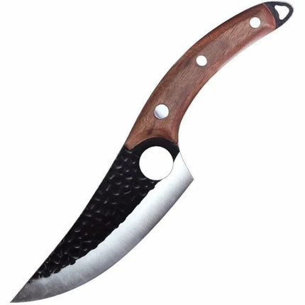 Cuchillo de carnicero forjado de 5,5'' de acero revestido de alto carbono - tugranalmacen.com