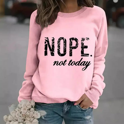 Sudadera NOPE Roja - tugranalmacen.com