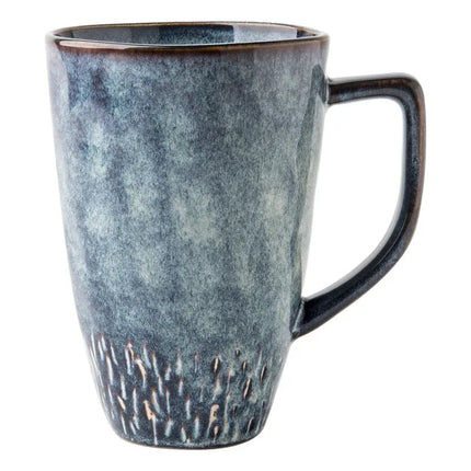 Taza de café de cerámica Azul-Roca