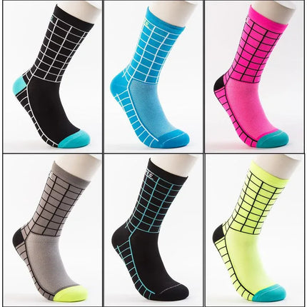 DH SPORTS Professional Riding Cycling Socks Breathable Outdoor Exercise Sports Compression Athletic - tugranalmacen.com