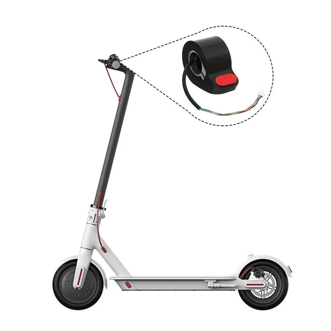 4 Colors Universal Electric Scooter Throttle Assembly Scooter Finger Throttles For Xiaomi M365/Pro - tugranalmacen.com