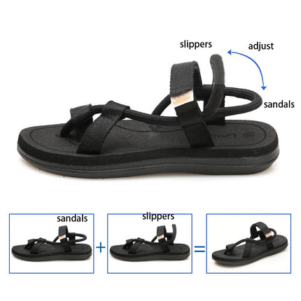 Sandalias gladiador para hombre sin cordones, perfectas para verano