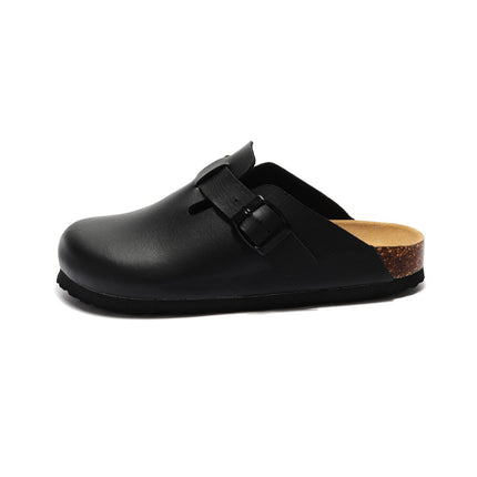 Zapatillas planas cómodas para uso diario con punta redonda