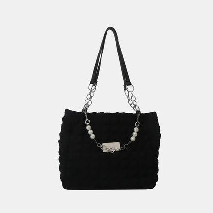 Bubble Textured Tote Bag - tugranalmacen.com