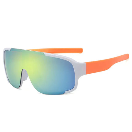 Gafas Deportivas Unisex con Lentes de Espejo — Estilo y Protección UV400