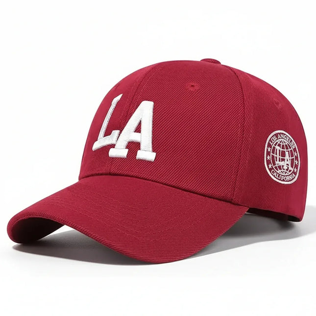 Gorra de béisbol de Los Ángeles bordada 3D f.seo - tugranalmacen.com