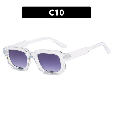 Gafas de sol cuadradas retro con protección UV