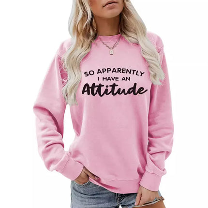 Sudadera ATTITUDE negra