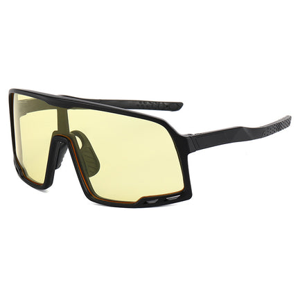 Gafas de ciclismo, gafas de sol para exteriores, gafas de una pieza para hombre, gafas de ciclismo, gafas de sol de moda para mujer 9321-2