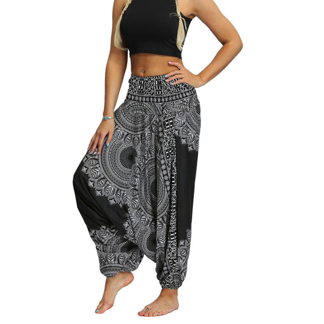Pantalones de yoga holgados Aladdin