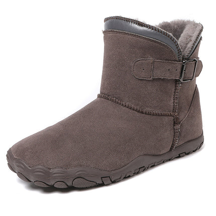 Botas de nieve unisex con forro cálido y suela segura