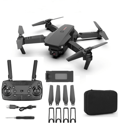 Dron E88 con cámara HD y largo alcance