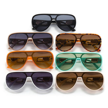 Gafas de sol mujer marco grande, protección UV