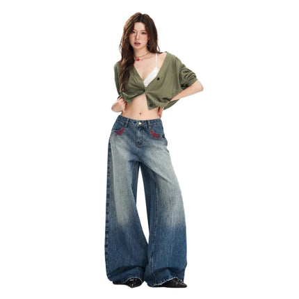Jeans Anchos de Mujer — Estilo Vintage y Actitud Urbana