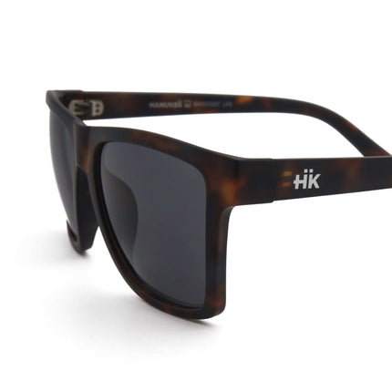 Gafas de sol Hanukeii® Breezy Tortoise / Black con lentes de alta definición y montura ultraligera.