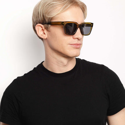 Gafas de sol Hanukeii® Noosa Green / Black, montura ultraligera y protección UV400.