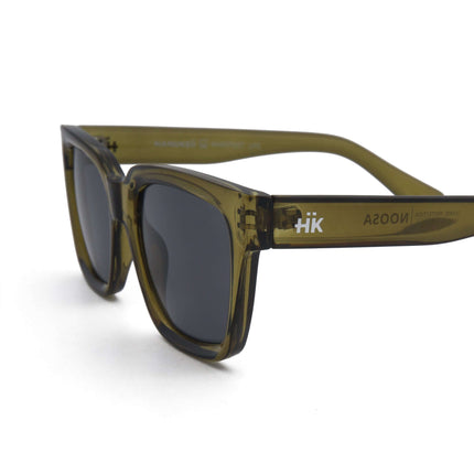 Gafas de sol Hanukeii® Noosa Green / Black con lentes de policarbonato y diseño ultraligero.