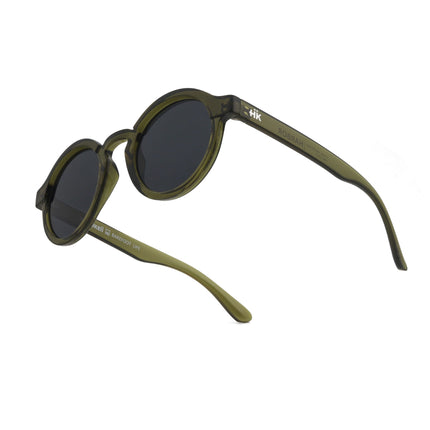 Gafas de sol Hanukeii® en color verde y negro, con lentes de alta definición y protección UV400.