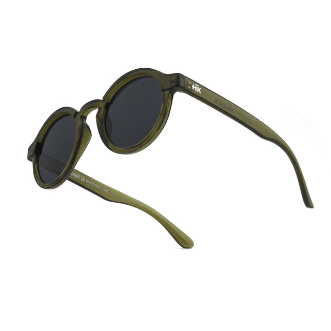 Gafas de sol Hanukeii® en color verde y negro, con lentes de alta definición y protección UV400.
