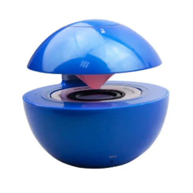 Altavoz Bluetooth Portatil Esferico Inalambrico Azul