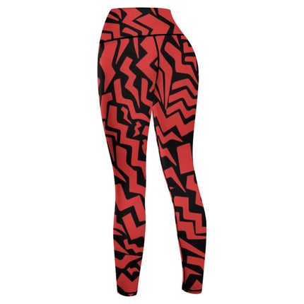Leggins de yoga y deportivos cómodos para mujer Red Cebra