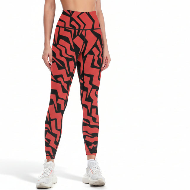 Leggins de yoga y deportivos cómodos para mujer Red Cebra
