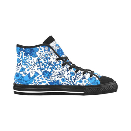 Zapatillas Vancouver de caña alta para hombre modelo SkyBlueFlowers