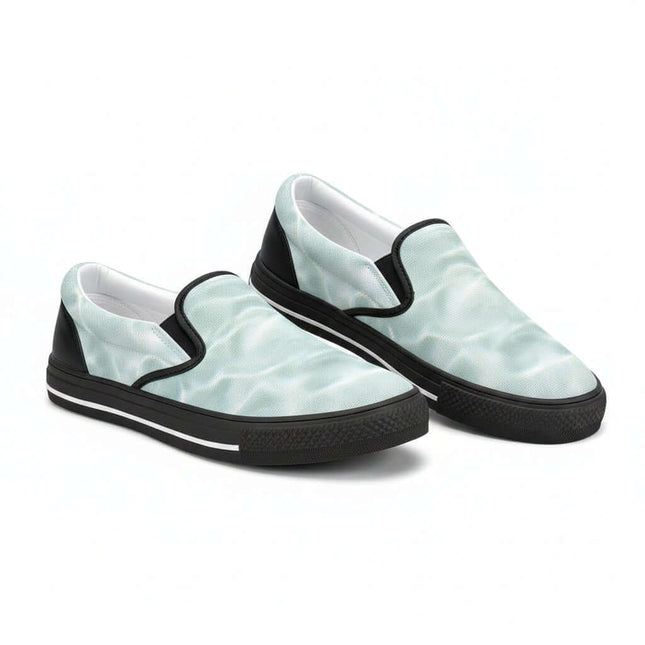 Zapatillas Shore en tonos celeste y turquesa
