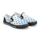 Zapatillas Slip-on de hombre Le Blu azul y blanco