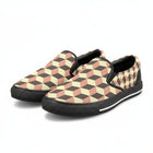 Zapatillas Slip-On Deco cubos pastel de mujer