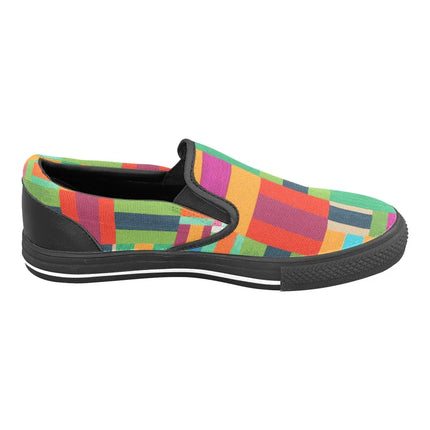 Zapatillas Slip-On Patchwork Multicolor