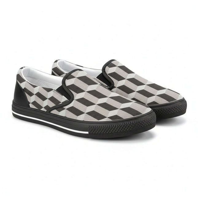 Zapatillas Slip-on modelo Cube, vista lateral