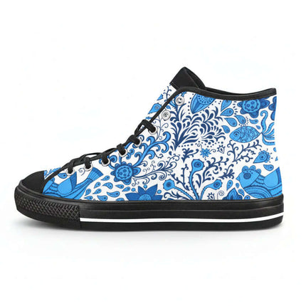 Zapatillas Vancouver de caña alta para hombre modelo SkyBlueFlowers