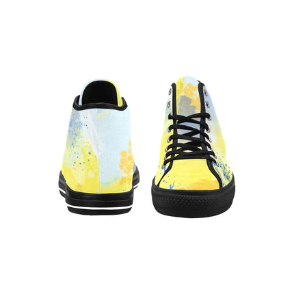 Zapatillas Vancouver de caña alta para hombre modelo Drip Yellow