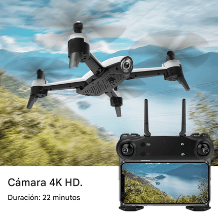 Dron de fotografía aérea SG106 con cámara dual 4K