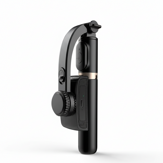 Estabilizador gimbal Q08 en uso